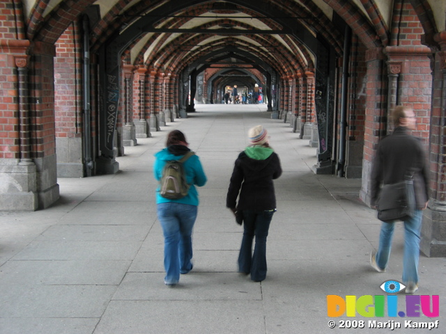 25230 Jenni, Laura and Dan in underpass